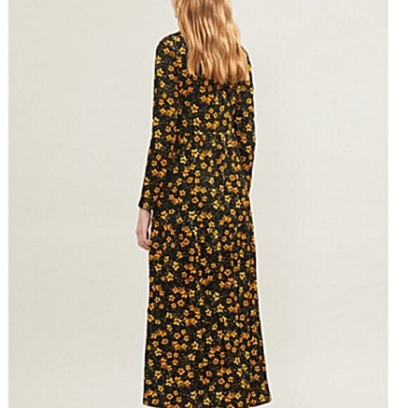 FREE PEOPLE Tiers Of Joy Floral-print Stretch-jersey Midi Dress - Picture 3 of 8